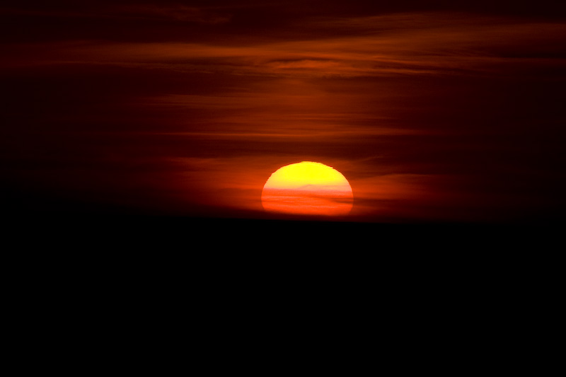 solnedgang